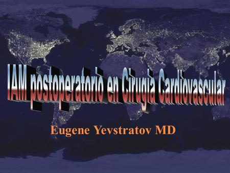 IAM postoperatorio en Cirugia Cardiovascular