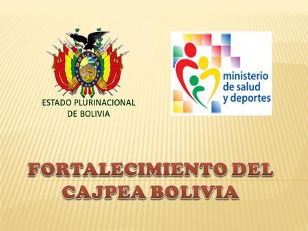 FORTALECIMIENTO DEL CAJPEA BOLIVIA