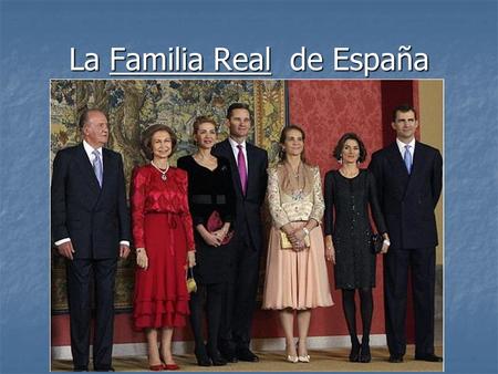 La Familia Real de España