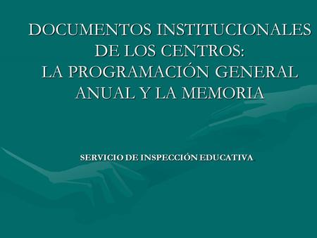 SERVICIO DE INSPECCIÓN EDUCATIVA.