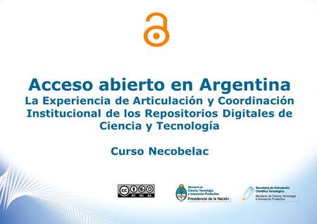 Acceso abierto en Argentina