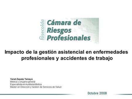 Impacto de la gestión asistencial en enfermedades