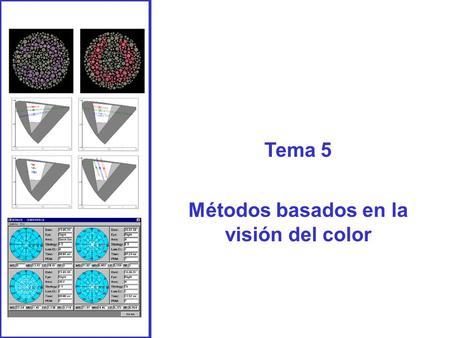 Métodos basados en la visión del color