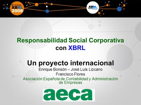 Responsabilidad Social Corporativa con XBRL
