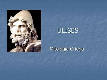 ULISES Mitología Griega.