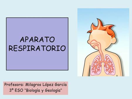 Profesora: Milagros López García 3º ESO “Biología y Geología”
