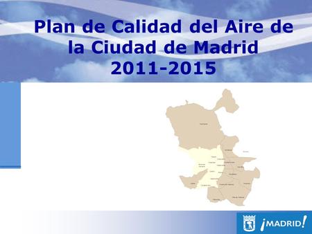 Plan de Calidad del Aire de la Ciudad de Madrid