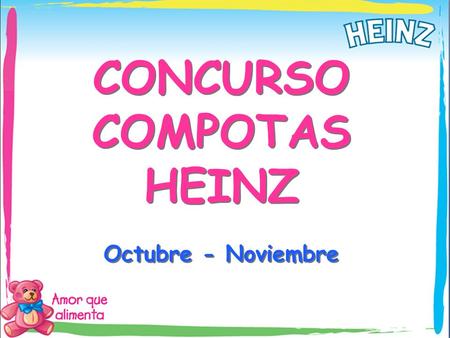 CONCURSO COMPOTAS HEINZ