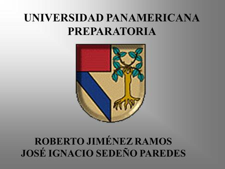 UNIVERSIDAD PANAMERICANA JOSÉ IGNACIO SEDEÑO PAREDES