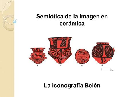 Semiótica de la imagen en cerámica