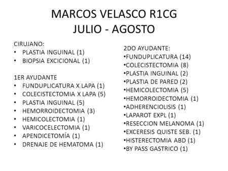 MARCOS VELASCO R1CG JULIO - AGOSTO