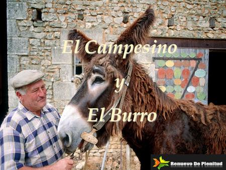 El Campesino y El Burro.