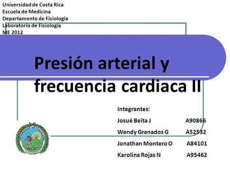 frecuencia cardiaca II