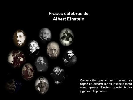 Frases célebres de Albert Einstein