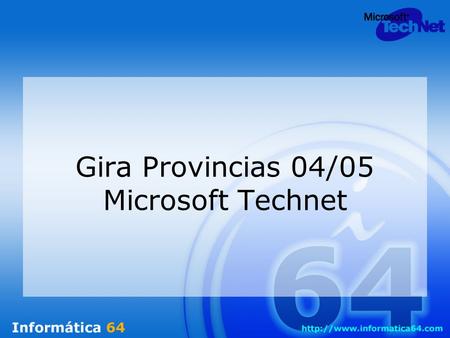 Gira Provincias 04/05 Microsoft Technet Agenda Técnicas de envenenamiento en redes de datos. –Spoofing ARP –DNS Hijacking –Phising –Mail Spoofing Contramedidas.