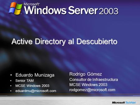 Active Directory al Descubierto