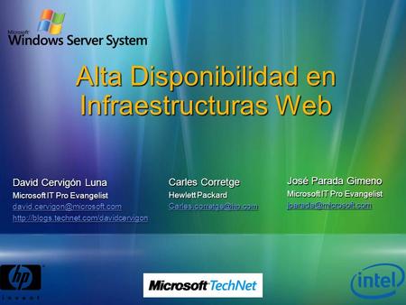 Alta Disponibilidad en Infraestructuras Web