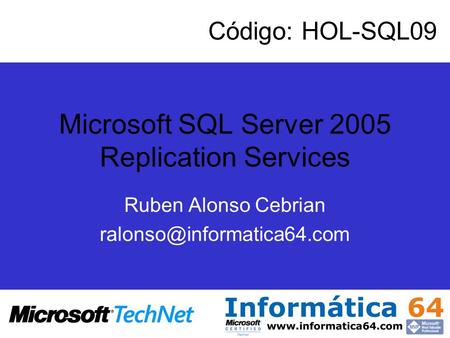 Microsoft SQL Server 2005 Replication Services