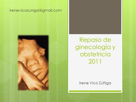 Repaso de ginecología y obstetricia 2011