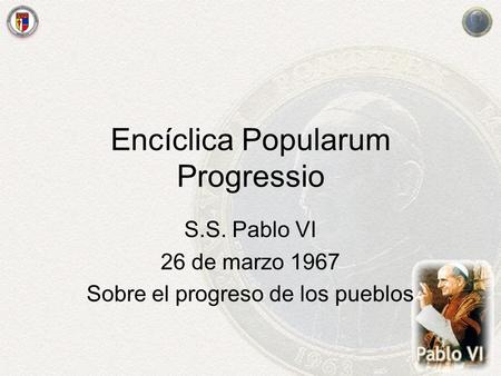 Encíclica Popularum Progressio