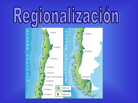 Regionalización.