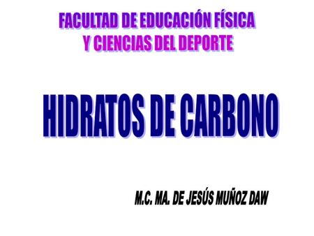 FACULTAD DE EDUCACIÓN FÍSICA
