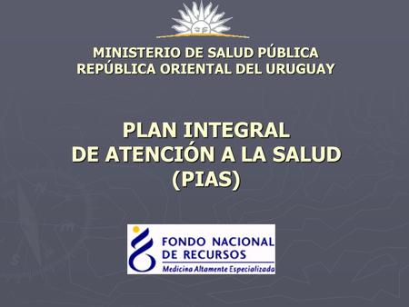 MINISTERIO DE SALUD PÚBLICA REPÚBLICA ORIENTAL DEL URUGUAY