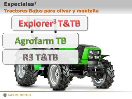 Explorer3 T&TB Agrofarm TB R3 T&TB