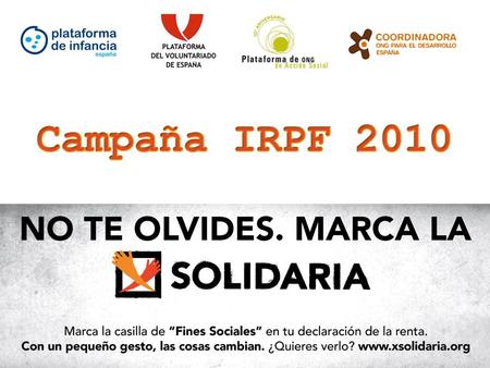Dossier de prensa Campaña IRPF 2008