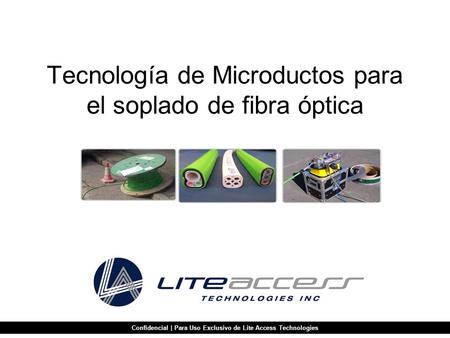Tecnología de Microductos para el soplado de fibra óptica
