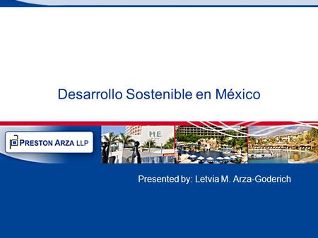 Desarrollo Sostenible en México