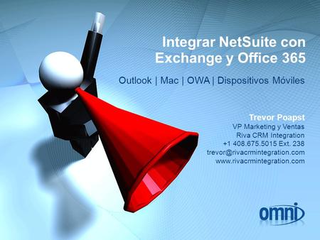 Integrar NetSuite con Exchange y Office 365
