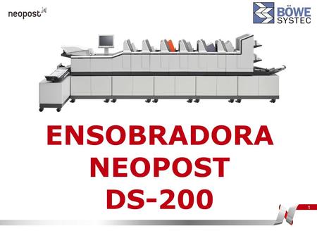 ENSOBRADORA NEOPOST DS-200