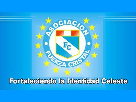 QUIÉNES SOMOS La Asociación Fuerza Cristal es una institución sin fines de lucro y adscrita en los Registros Públicos de Lima, creada por la iniciativa.