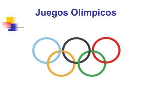 Juegos Olímpicos.