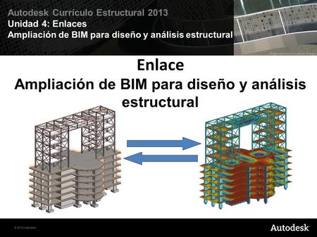 Enlace Ampliación de BIM para diseño y análisis estructural