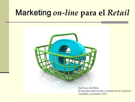 Marketing on-line para el Retail