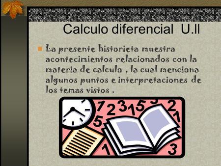 Calculo diferencial U.ll