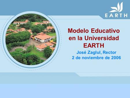 Modelo Educativo en la Universidad EARTH