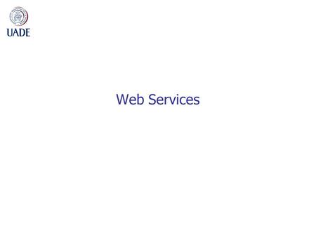 Web Services.