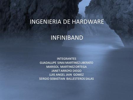 INGENIERIA DE HARDWARE INFINIBAND
