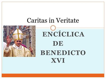 Encíclica de Benedicto XVI