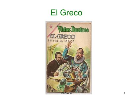 El Greco El Greco.