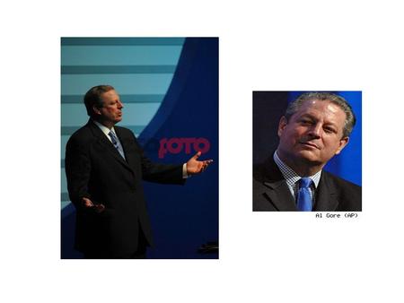 Albert Arnold Gore, Jr. o Al Gore (nacido en Washington D.C. el 31 de marzo de 1948), es un político y ecologista estadounidense. Fue el cuadragésimoquinto.
