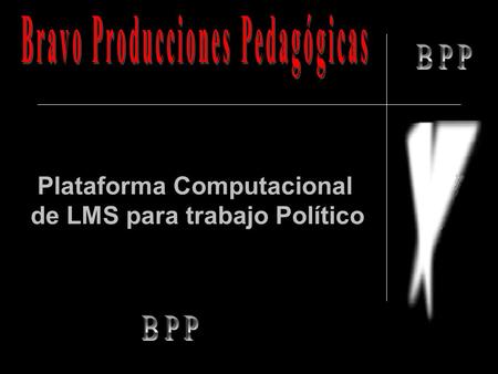Plataforma Computacional de LMS para trabajo Político.