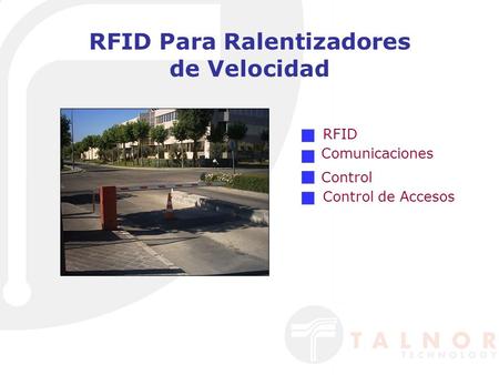 RFID Para Ralentizadores de Velocidad