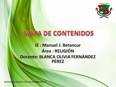 Docente: BLANCA OLIVIA FERNÁNDEZ PÉREZ