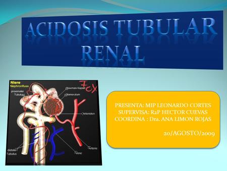 Acidosis tubular renal
