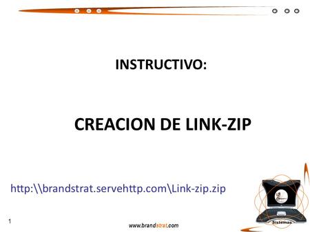 INSTRUCTIVO: CREACION DE LINK-ZIP