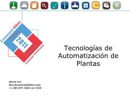 Tecnologías de Automatización de Plantas